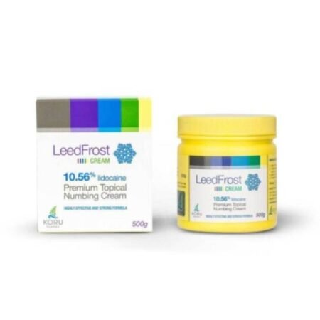 Leedfrost Cream 10.56% Lidocaine 500 g