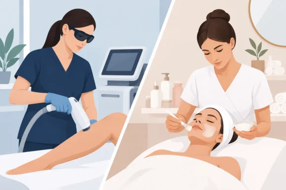Laser Technician Versus Esthetician: Which Career?